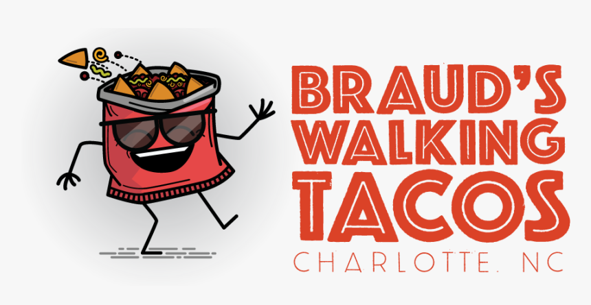 Taco Clip Walking - Cartoon, HD Png Download