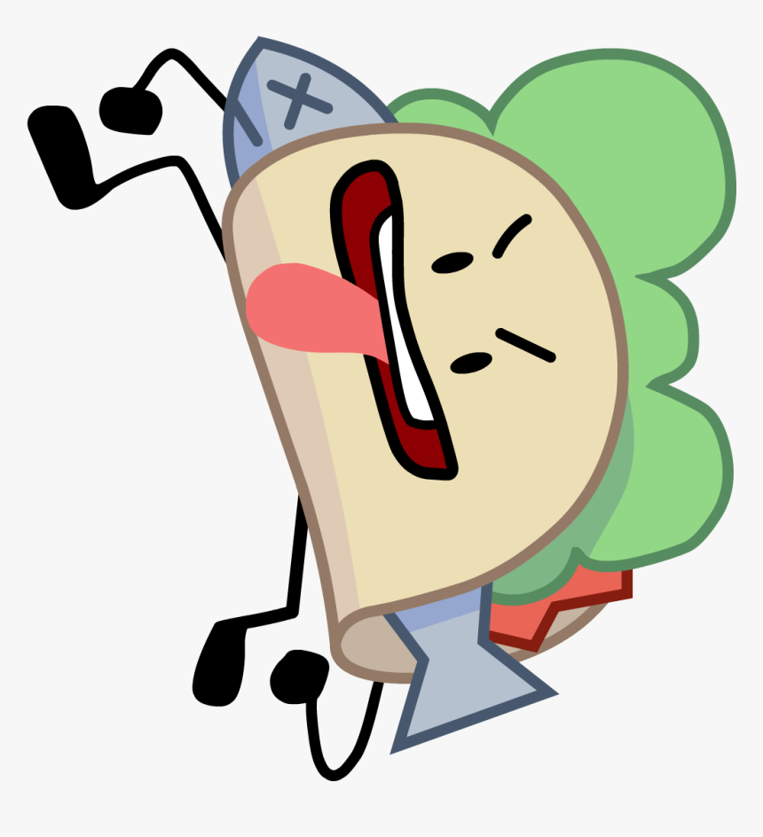 Taco Battle For Dream - Battle For Dream Island Taco, HD Png Download