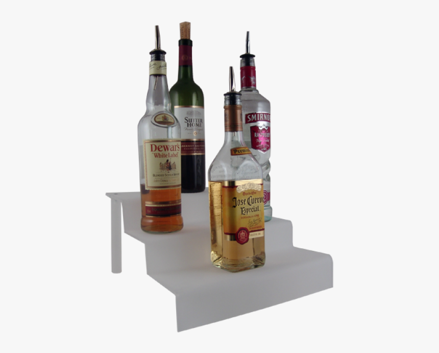 Liquor Bottle Shelves - Bottle, HD Png Download
