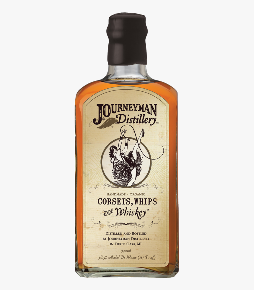 Corsets, Whips And Whiskey - Journeyman Distillery Whiskey Featherbone Bourbon, HD Png Download