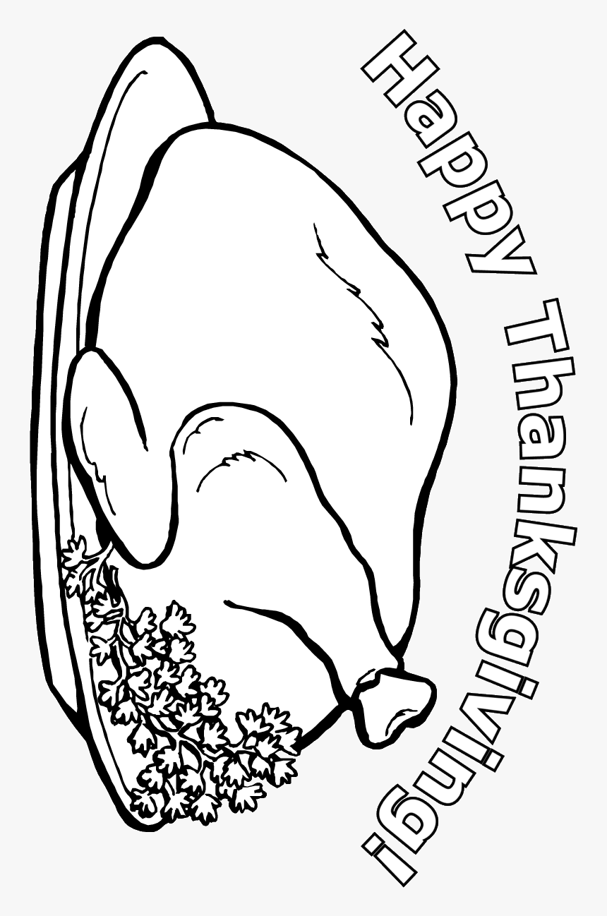 Happy Thanksgiving At Getdrawings - Thanksgiving Drawings, HD Png Download