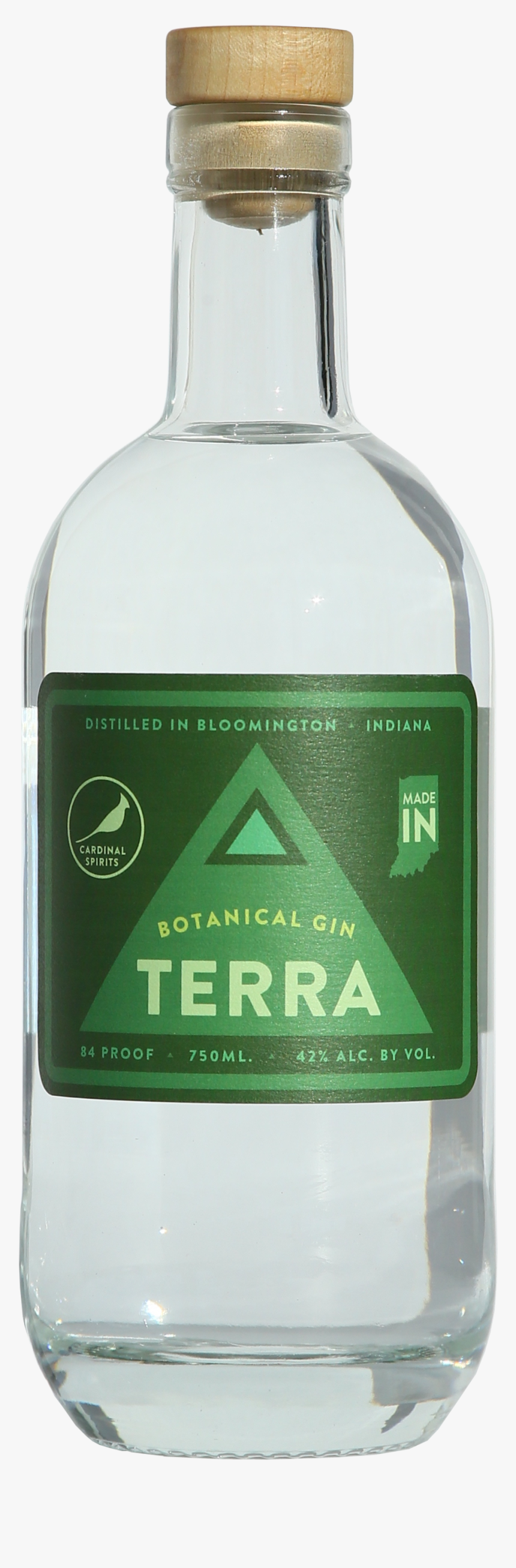Terra-750 - Cardinal Spirits Terra Botanical Gin, HD Png Download