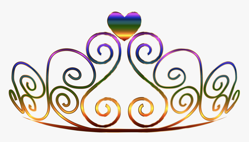 Tiara Crown Princess Drawing Headband - Transparent Background Princess Crown Clipart, HD Png Download