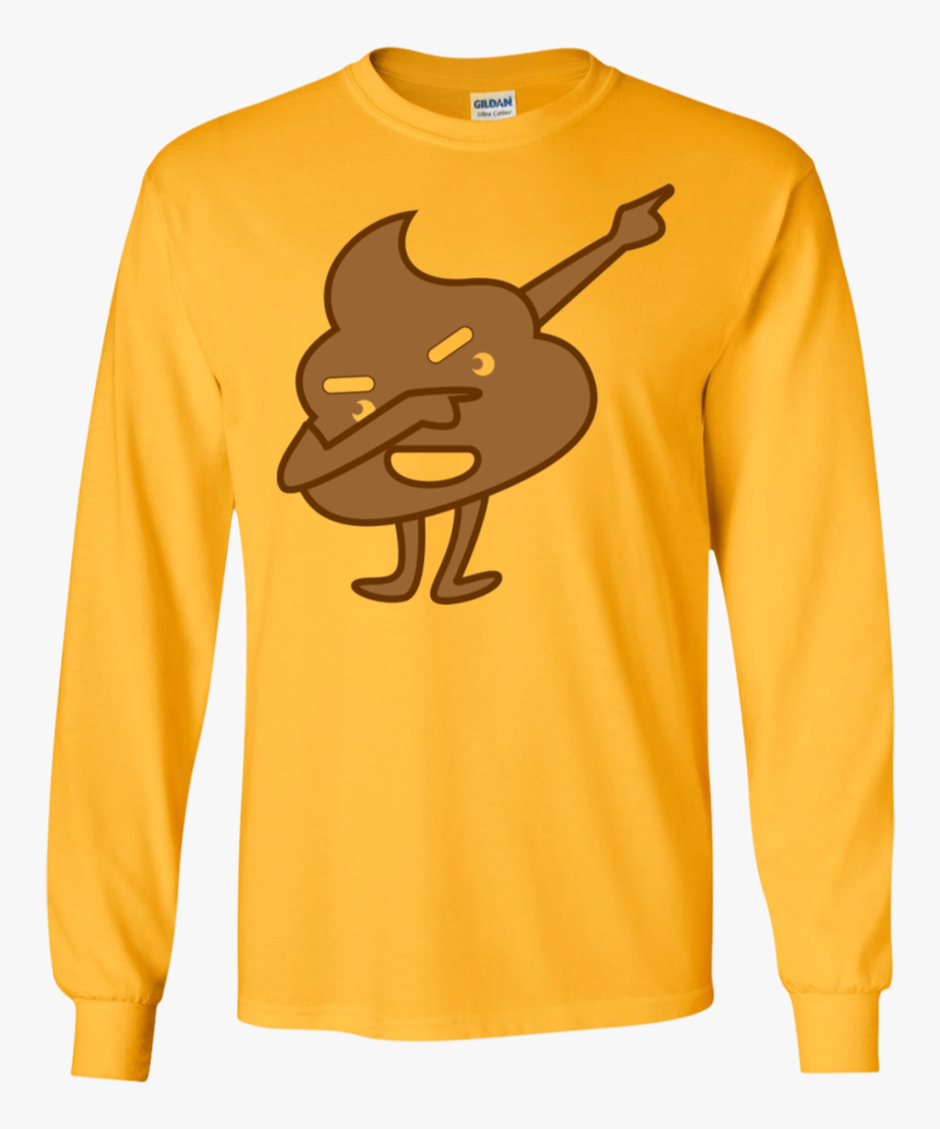 Funny Dabbing Poop Emoji Ls Sweatshirts - Retro Yoo Hoo, HD Png Download