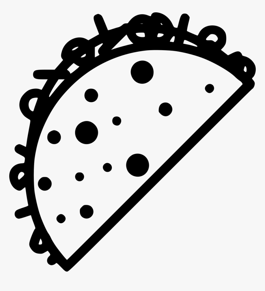 Transparent Taco Clipart Png - Taco Png Icon, Png Download