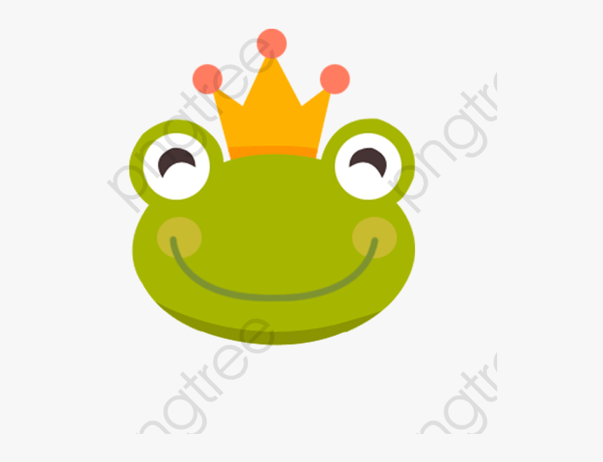 Cute Frog Clipart Prince - Frog Prince Cartoon Png, Transparent Png