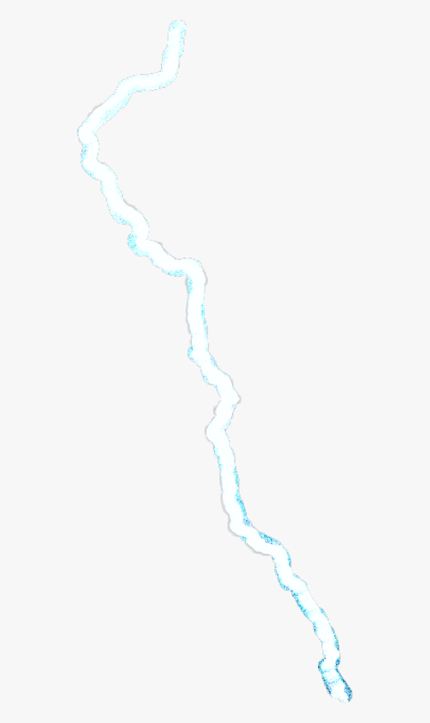 #lightning #strike #storm #bolt - Map, HD Png Download