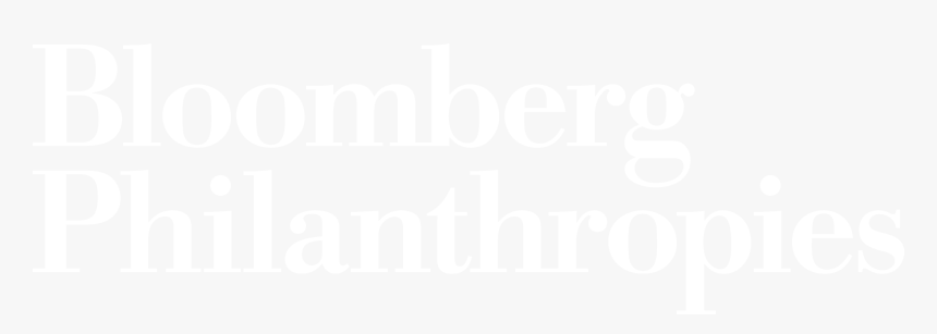 Bloomerg Philanthropies - Johns Hopkins Logo White, HD Png Download