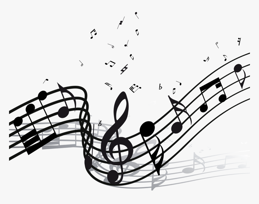 Winding Music Notes, HD Png Download