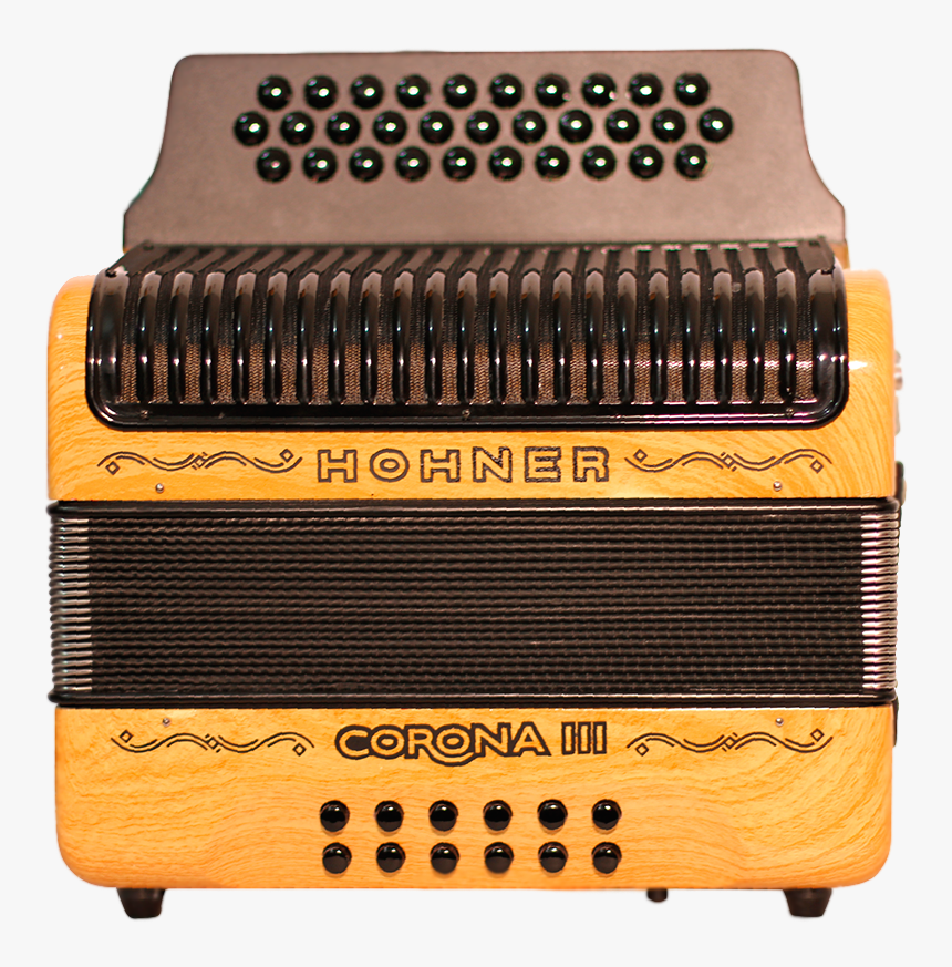 Dorado - Acordeon Hohner Corona Iii Verde, HD Png Download