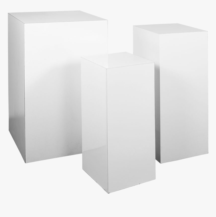 White Pedestals Png, Transparent Png