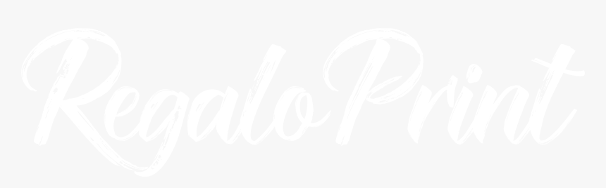 Regalo Print - Calligraphy, HD Png Download