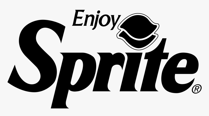 Sprite Logo Black And White - Graphic Design, HD Png Download
