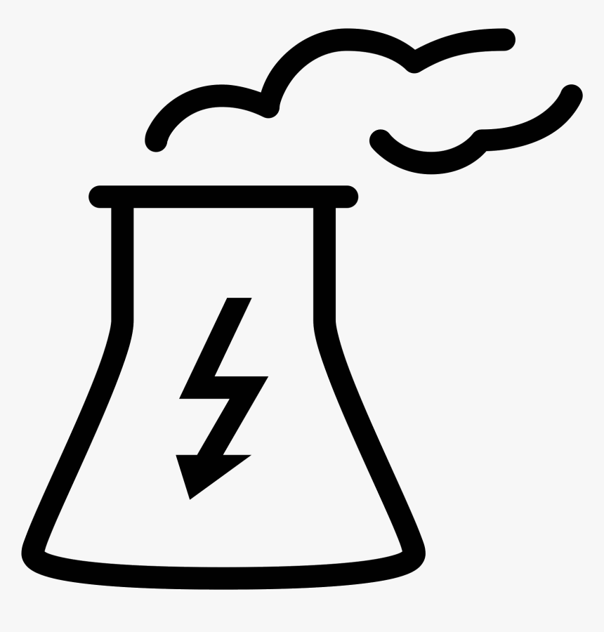 Power Plant Icon Png - Nuclear Power Plant Icons Svg, Transparent Png