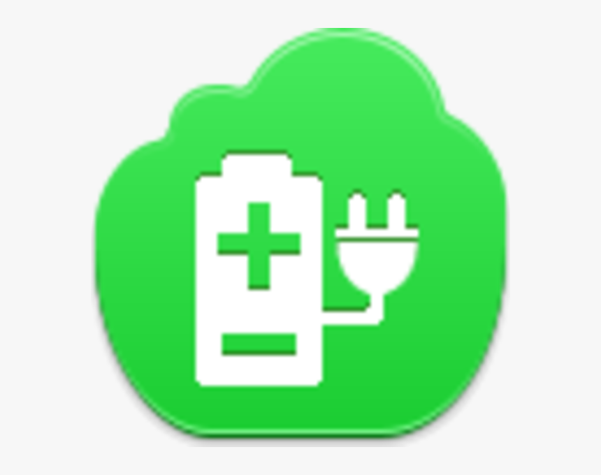 Electric Power Icon Image - Green Cash Register Icon, HD Png Download