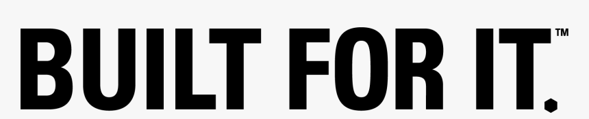 Caterpillar Built For It Logo, HD Png Download
