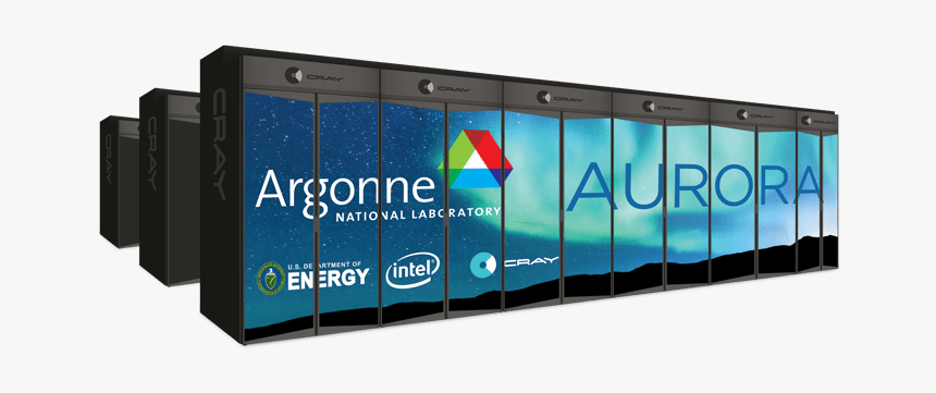 Intel Will Deliver The Aurora Supercomputer, The United - Aurora Intel, HD Png Download