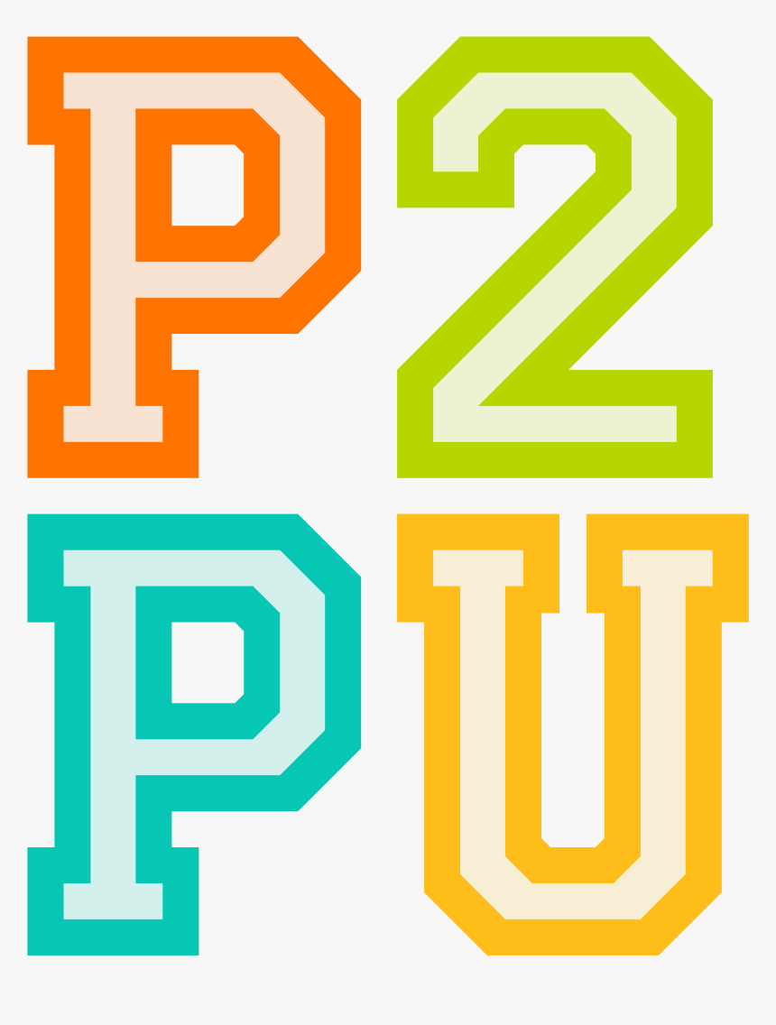 P2pu Logo Medium Rgb-02 - P2pu Logo, HD Png Download