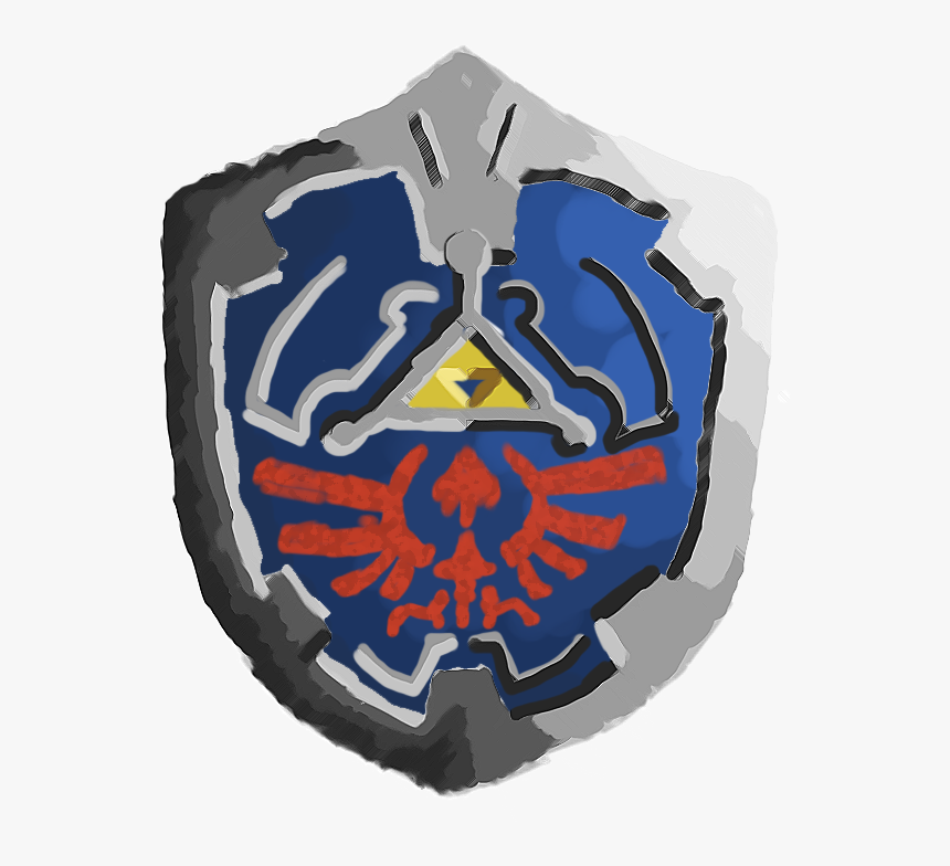 Transparent Hylian Shield Png - Emblem, Png Download