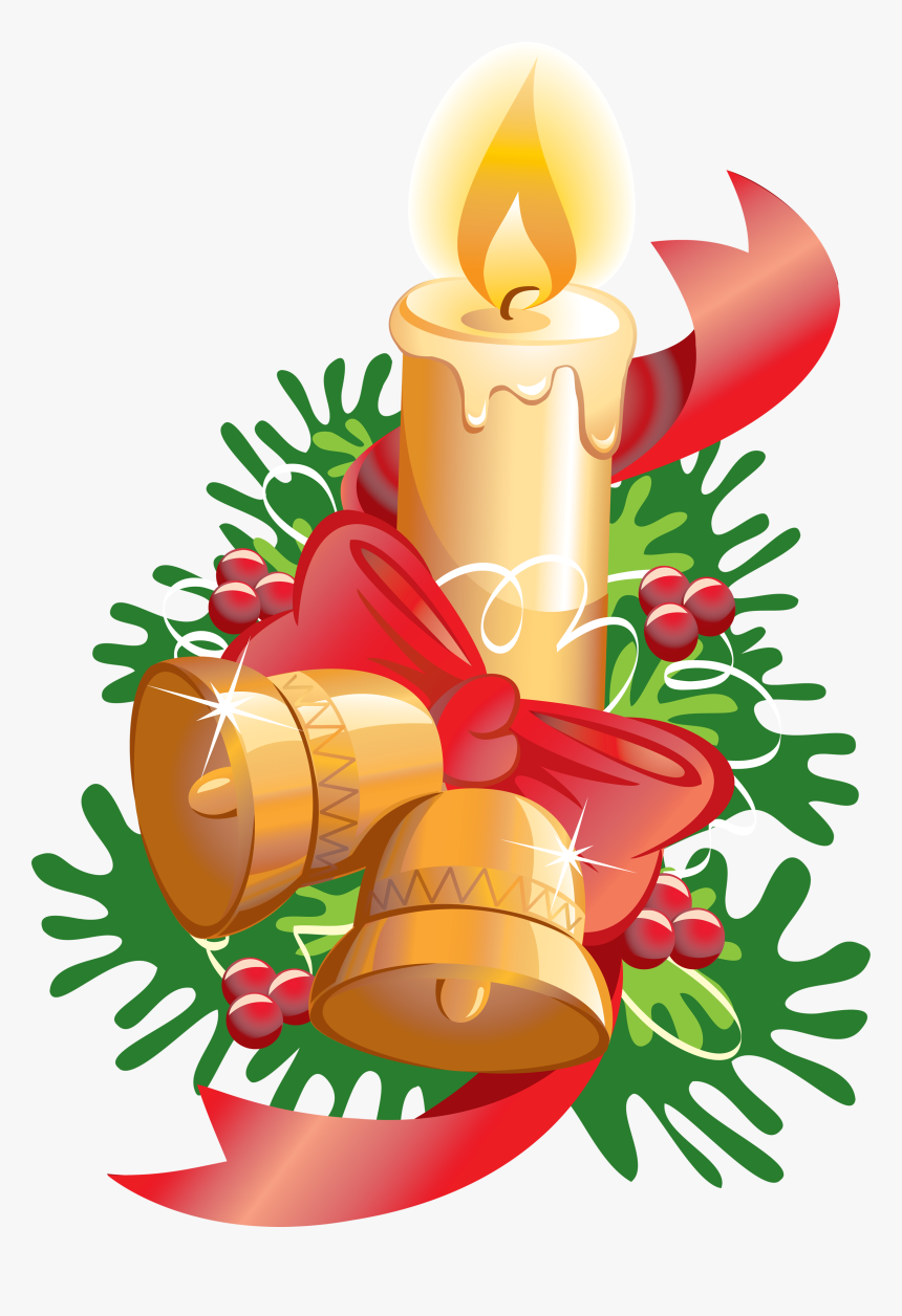 Christmas Candle S - Christmas Design, HD Png Download