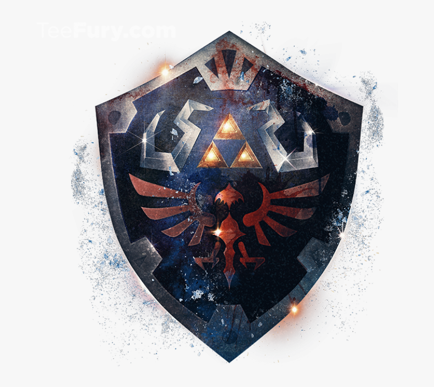 Legend Of Zelda Shield Art, HD Png Download