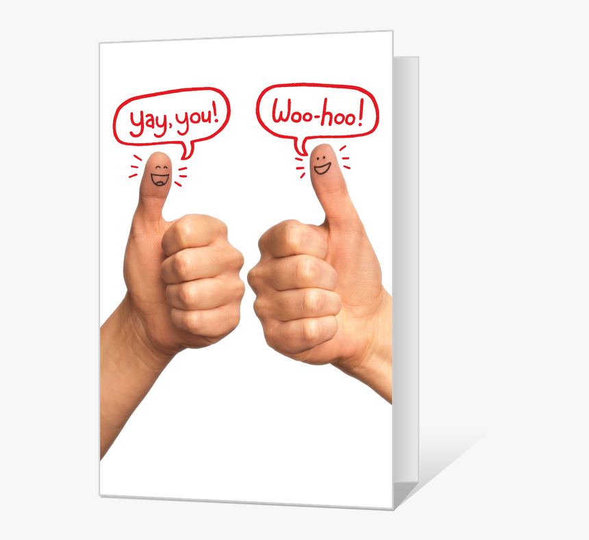 Two Thumbs Up Printable - Father's Day Printable Cards Funny, HD Png Download