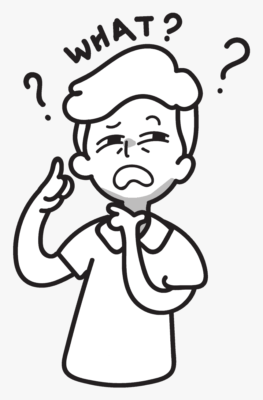 Confused Over Poa Terms - Cartoon, HD Png Download