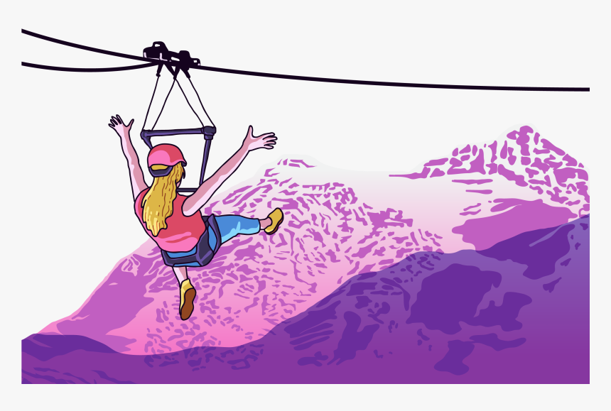 Hill Clipart Mountain Skiing - Vector Graphics, HD Png Download