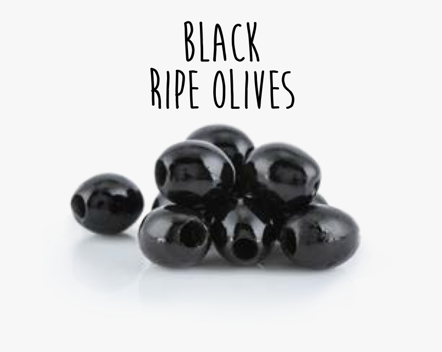 Olives - Olives Black Pitted Medium, HD Png Download