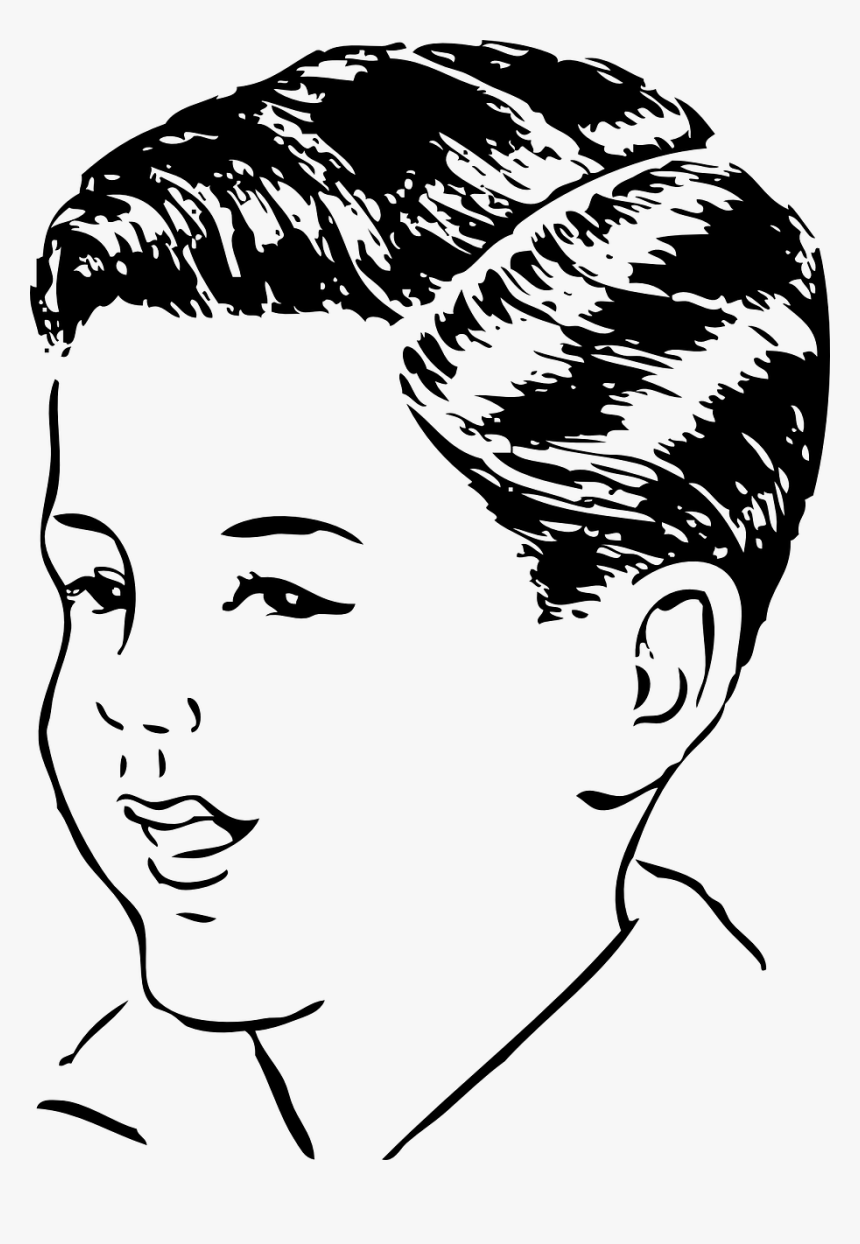 Emotion,hairstyle,art, HD Png Download