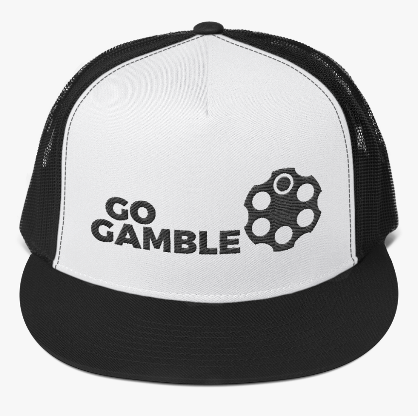 Russian Roulette Go Gamble Trucker Hat - Custom Hat Png, Transparent Png
