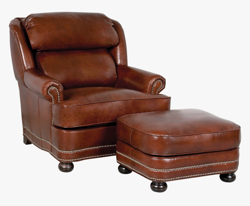 Eames Lounge Chair Foot Transparent Background - Leather Lounge Chair Transparent, HD Png Download