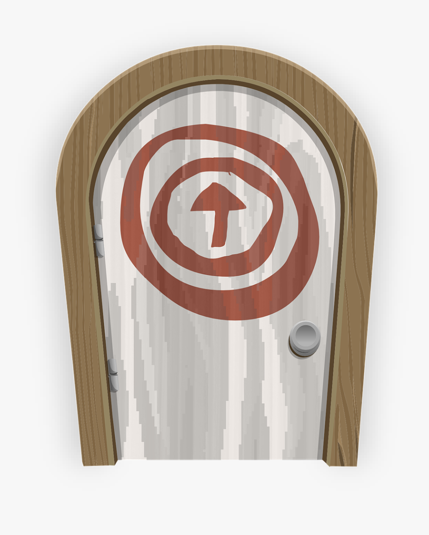 Transparent Rustic Arrow Png - Door, Png Download