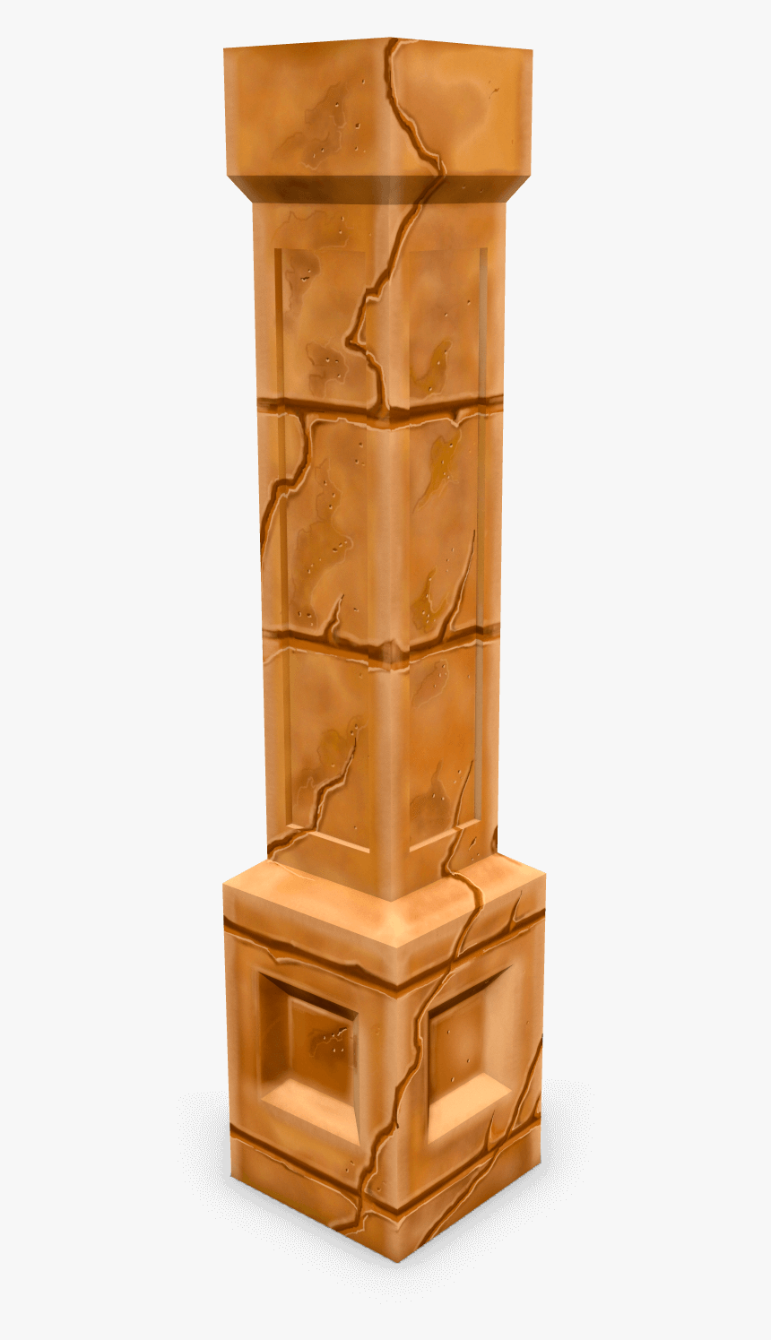 Stylize Sand Pillar - Hardwood, HD Png Download