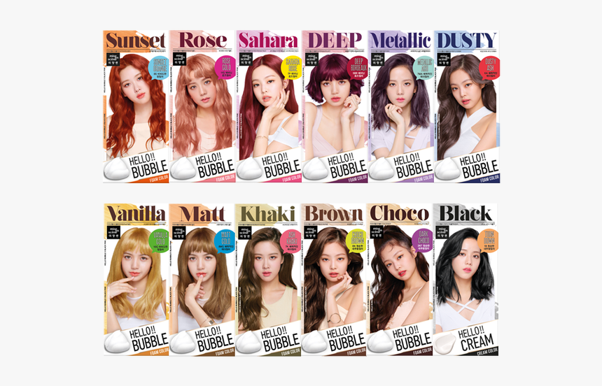 Mise En Scene Bubble Hair Color, HD Png Download