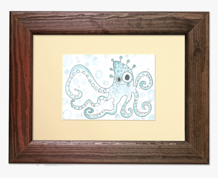 Sea Monster Frame - Picture Frame, HD Png Download