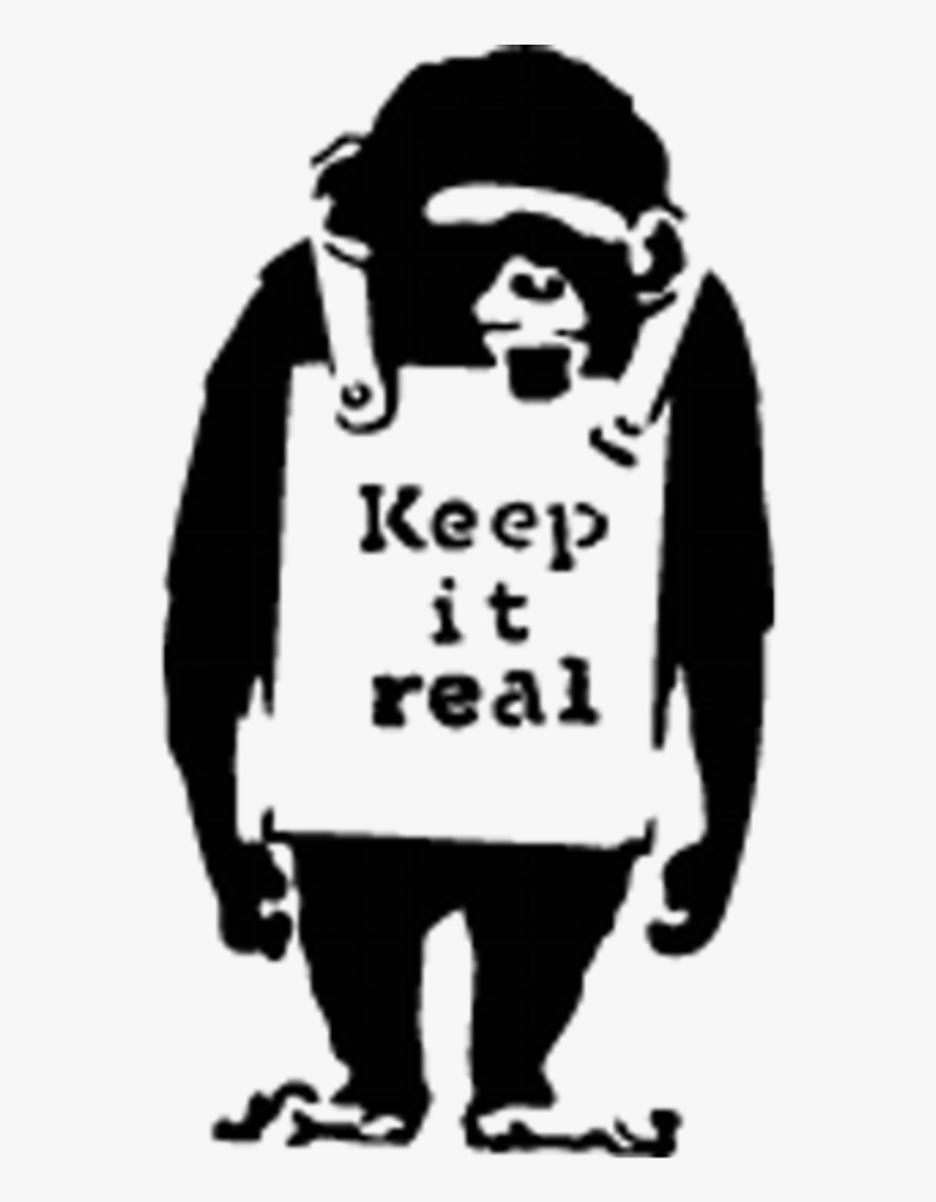Transparent Real Monkey Png - Keep It Real Monkey, Png Download