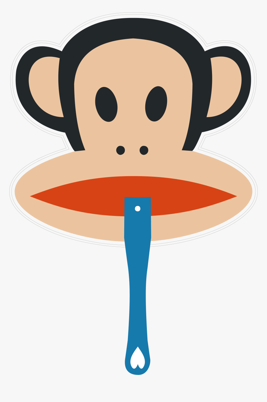 Monkey Vector Geometric - Paul Frank Logo Png, Transparent Png