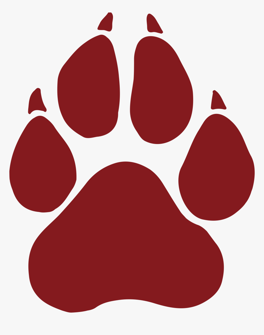 German Shepherd Paw Print - Panther Paw, HD Png Download
