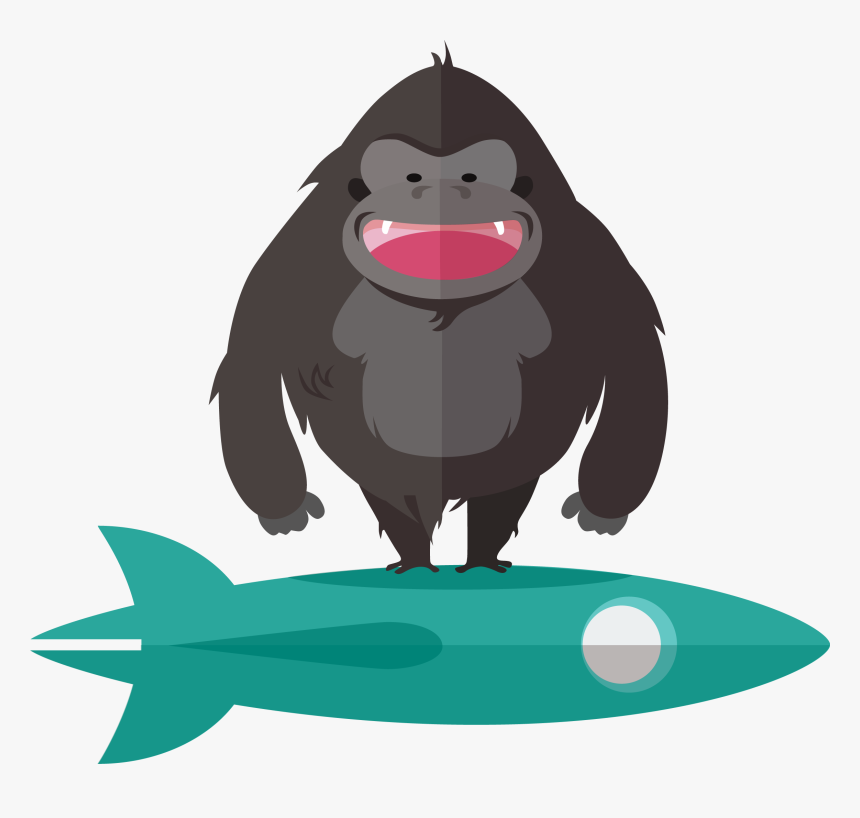 Transparent Real Monkey Png - Monkey Rocket, Png Download