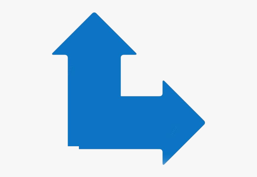 Arrow Pointing Right Png Transparent Images - Cross Arrow Icon Png, Png Download