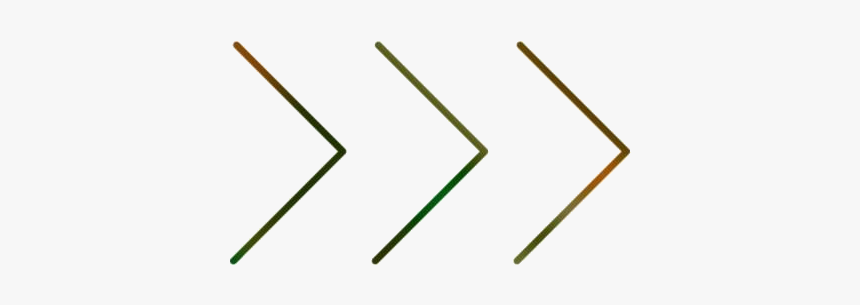 Three Arrows Pointing Right Png Transparent Clipart - Slope, Png Download