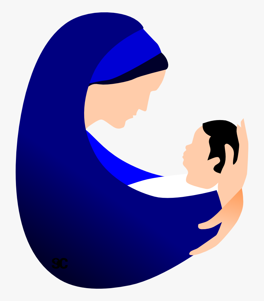 Christmas Solemnity Nativity Of Jesus Clip Art - Solemnity Of Mary Clipart, HD Png Download