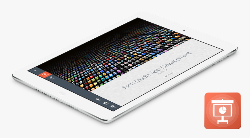 0 Is Presentation App Born For The Ipad - Ipad Logo For Presentation, HD Png Download