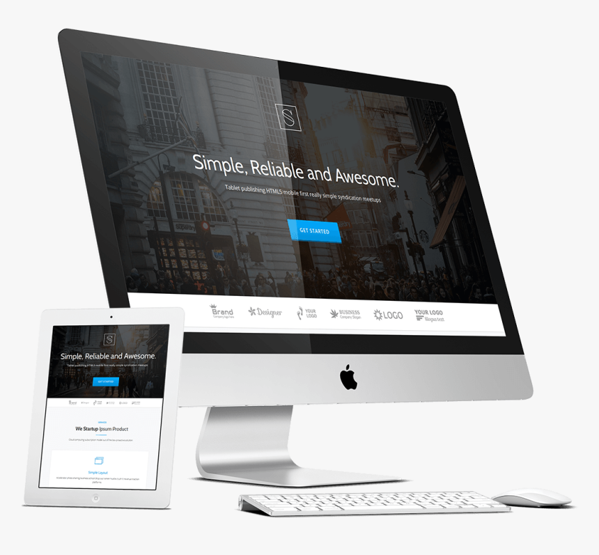 Imac Ipad Png , Png Download - Imac And Ipad Png, Transparent Png