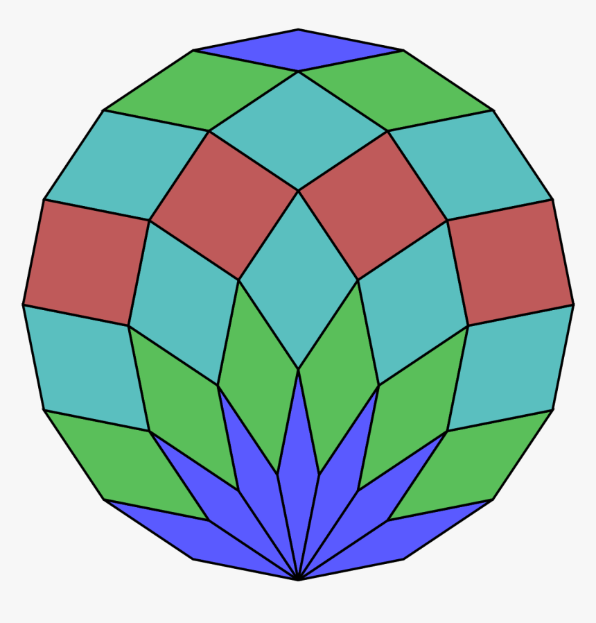 16 Gon Dissection - Circle, HD Png Download