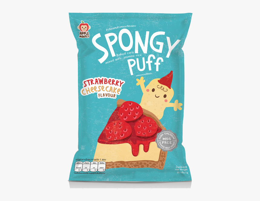 Apple Monkey Spongy Puff, HD Png Download