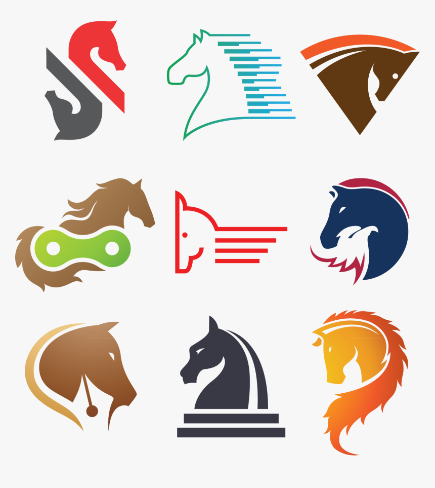 Horse Logo Clip Art - Hourese Vector Png, Transparent Png