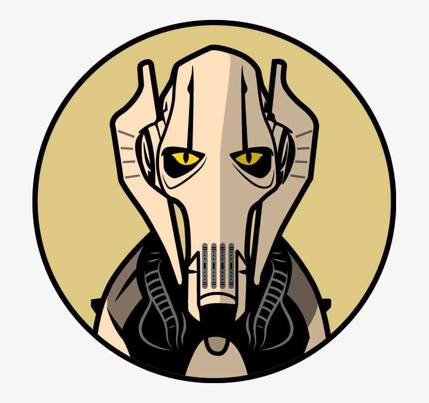 A Wise Veteran, Qui-gon Jinn Is A Leader And Calming - General Grievous Icon Png, Transparent Png