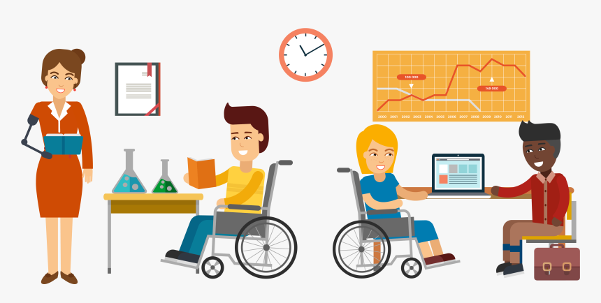 Transparent Wheelchair Person Png - Wheelchair, Png Download